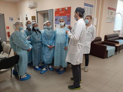 Мероприятия к Международному дню медицинской сестры в отделении переливания крови ГБУЗ «ГКБ № 52 ДЗМ»